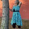 Kleid La Gazza Gr.32-54 inkl. Ebenen und Beamerdatei thumbnail number 10
