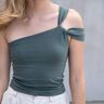 Asymmetrisches One-Shoulder Top - EDDA thumbnail number 1