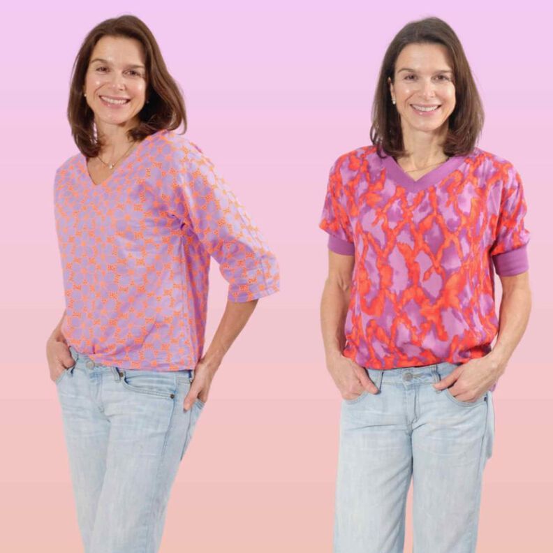 Shirt "CHAINE", Nähanleitung & Schnitt Gr. 158-46 image number 1