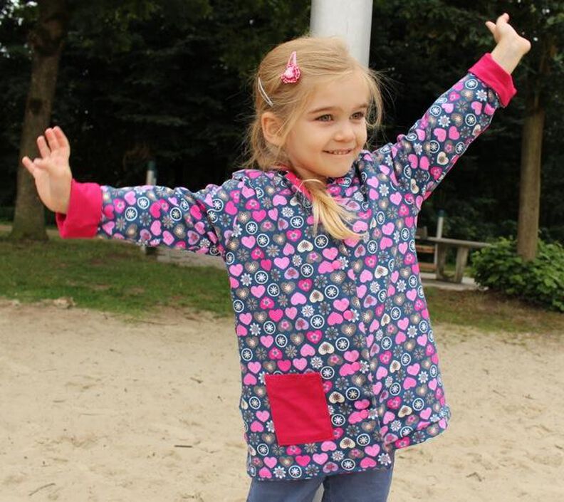 Jacke mit Beleg oder Wendejacke "Henriette", Gr. 62 - 104 image number 7