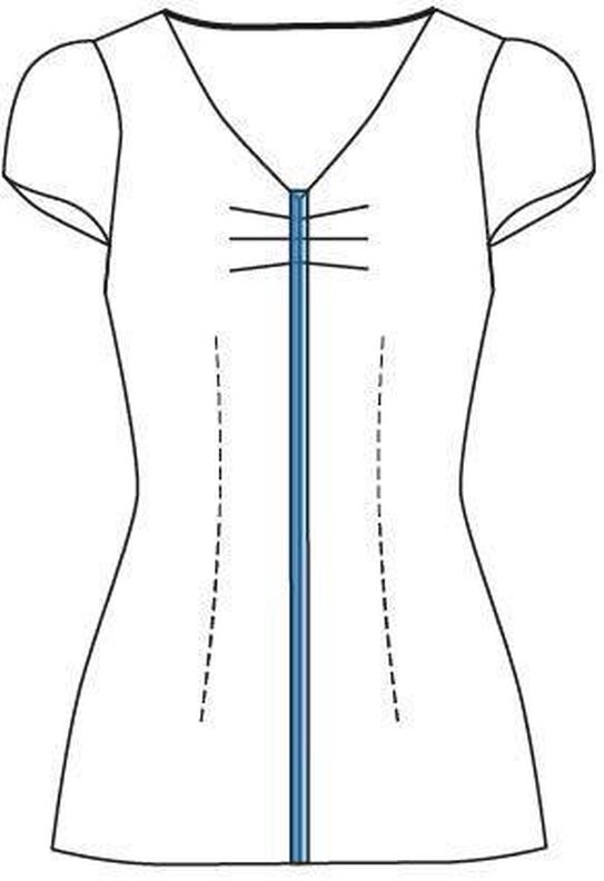 Bluse Pascale Gr. 34-52, PDF-Schnittmuster A4, A0 und Nähanleitung image number 2