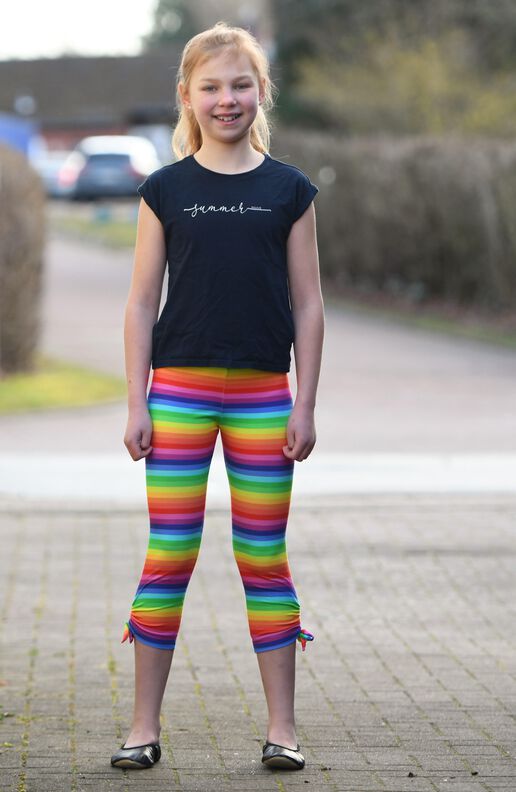 Leggins Luna Lang, Capri, Radler 74-164 image number 3