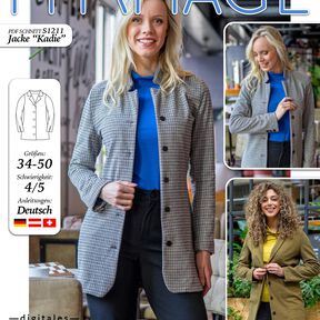 Jacke Kadie N&auml;hanleitung + Schnitt