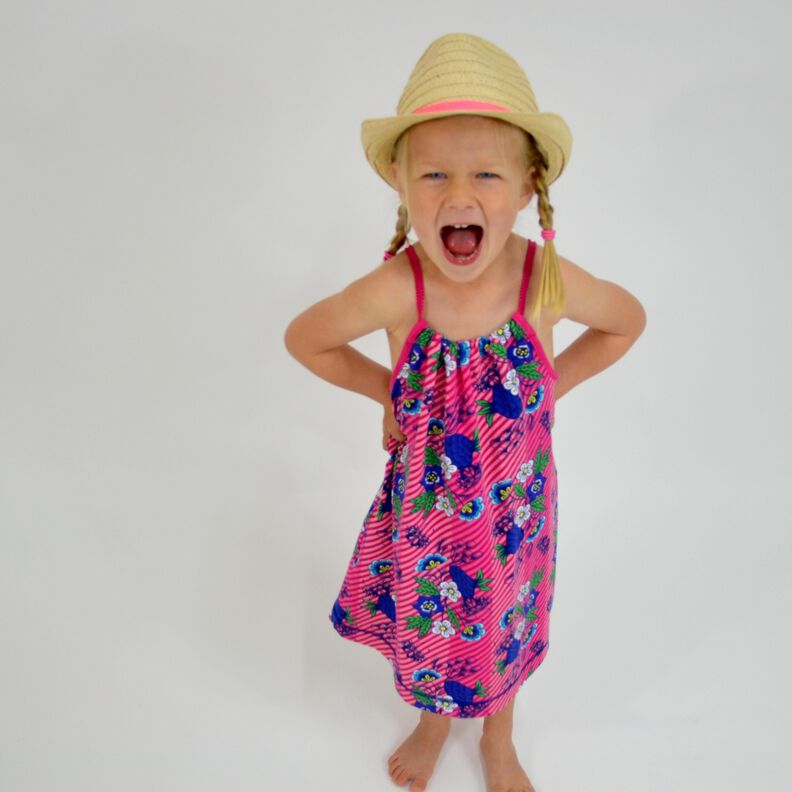 Sommer-Kleid-Kids / Schnittmuster und Nähanleitung image number 4