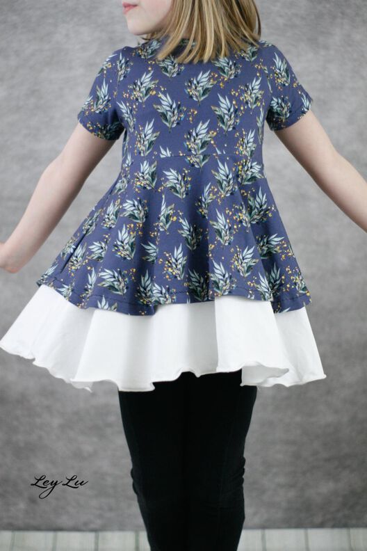 Shirt/Kleid Bambina Gr. 62 - 152 image number 5