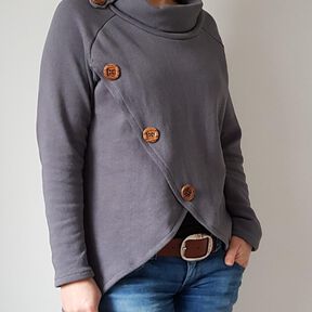 Molly - Schnittmuster Damen Pullover 34-54
