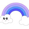 Applikationsvorlage Rosi Regenbogen thumbnail number 1
