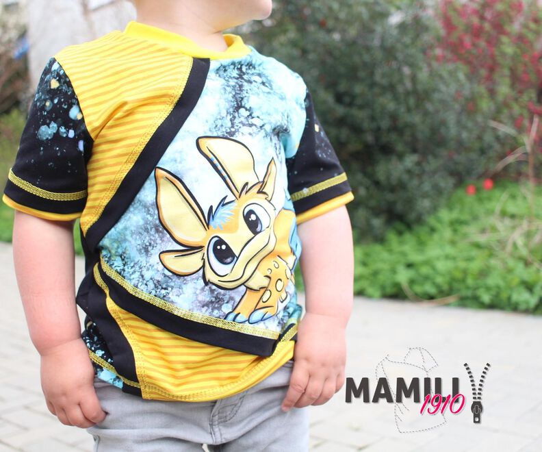 Hoodie/Shirt Swante Mini Gr. 80-122 inkl. Beamerdatei image number 2