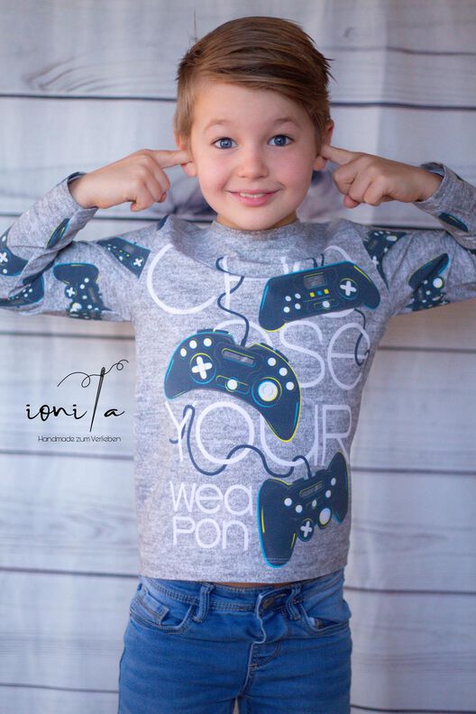 lovely panel shirt T-Shirt Langarmshirt Pullover image number 8