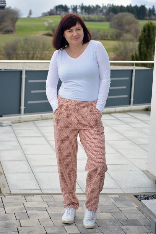 Jerseyhose Hose LORENA (34-58) Schnittmuster image number 10