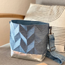 Handtasche in edler  3-D Optik, Umhängetasche aus Jeans thumbnail number 1