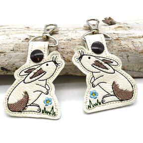 Stickdatei Hase Hasen Anhänger