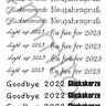 Druckvorlage "Silvester" Kerzen/Anhänger PDF & JPG  thumbnail number 2