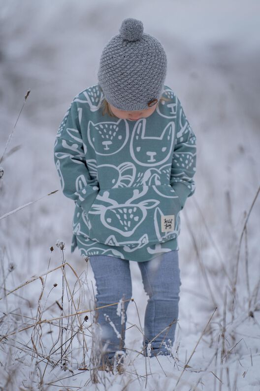 Macadamia Oversize Sweater + Hoodie für Kinder Gr. 74 - 164 image number 2