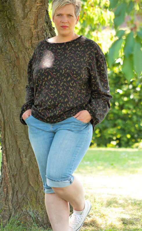 Oversize Sweater (34-50) DONA FOFINA Damen Schnittmuster image number 3