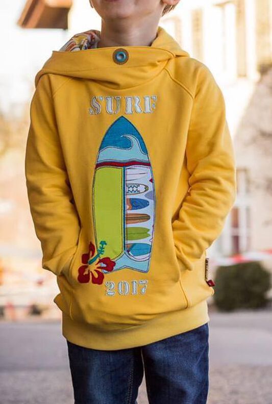 Hoodie Kinder - Schnittmuster Gr. 74-176  - deine VANJA #19 image number 5
