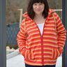 Wolljacke, Sweatjacke mit Kragen oder Kapuze (34-58) JACA  thumbnail number 4