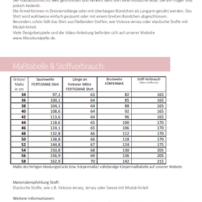 Ebook lillesol women Fledermausshirt *mit A0*