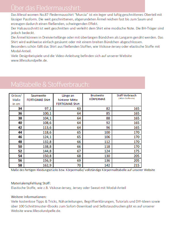 Ebook lillesol women Fledermausshirt *mit A0* image number 2