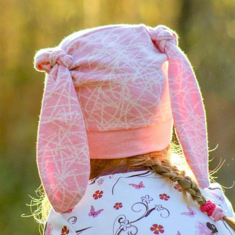 KINDER-BEANIE MIT TIEROHREN HASE UND BÄR 39-52CM UMFANG image number 1
