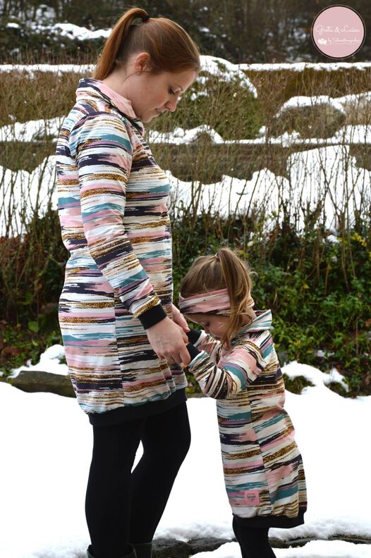 HOODIEKLEID DAMEN UND MÄDCHEN KOMBI image number 5