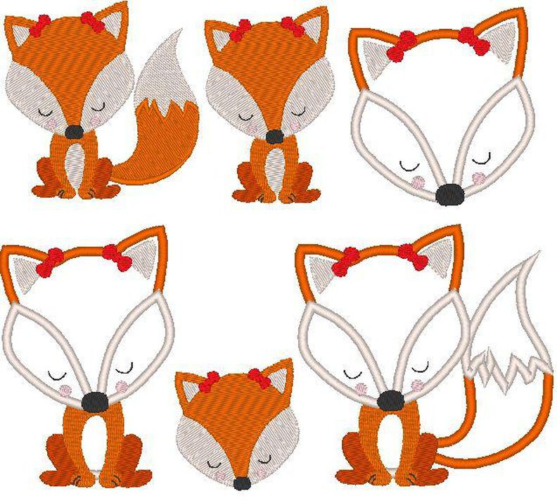 Fuchs Stickdatei 5-20cm image number 7
