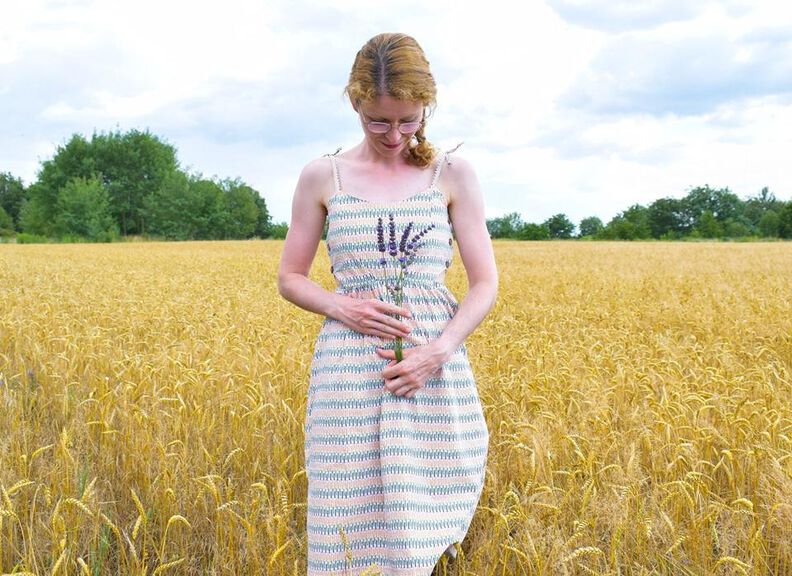Sommerkleid "Sommerlotte"  mit Cut-Outs Gr.34-48 image number 5