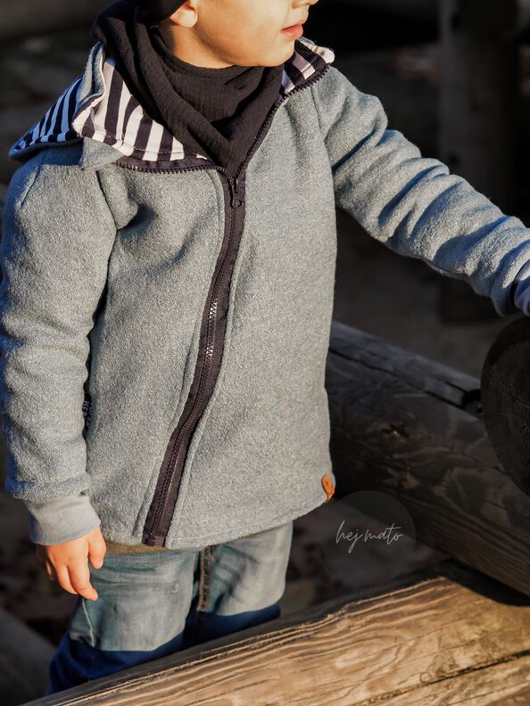 Schnittmuster Jacke Colin inkl. Beamerdatei image number 4