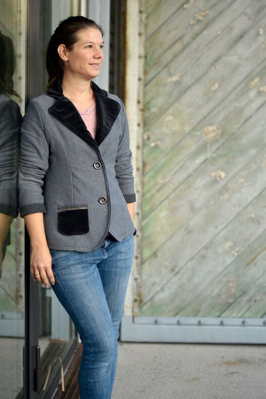 Blazer (34-46) PAULISTA Damen Jackett Schnittmuster image number 3