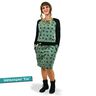 Jerseykleid Raglankleid, Gr. 32-54, Schnittmuster mit Ebenen thumbnail number 7