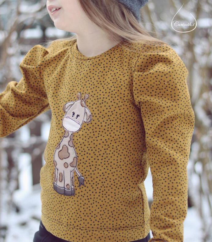 Shirt "JENNA" Nähanleitung und Schnitt Gr. 110-152 image number 7