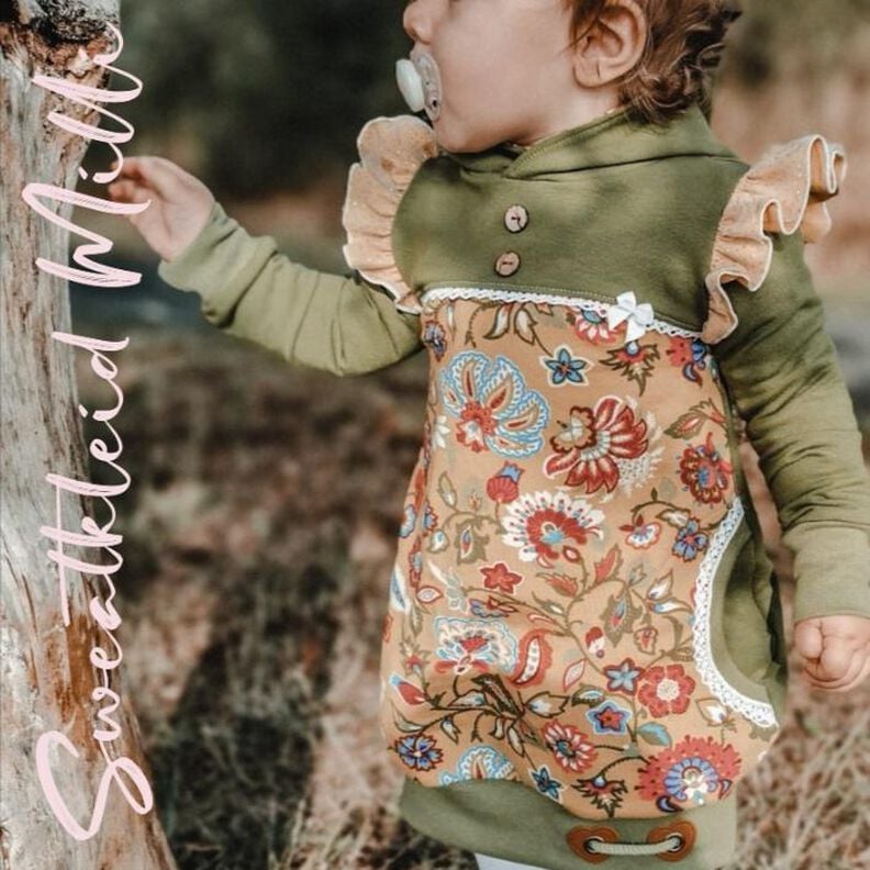 Schnittmuster Sweatkleid Milli inkl. Beamerdatei image number 1