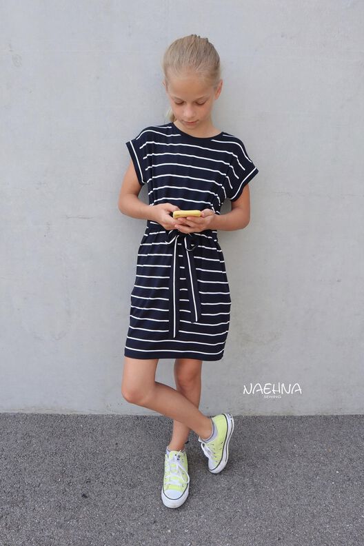 Kleid Kinder – Schnittmuster Gr. 98-176 – Siena #111 image number 9
