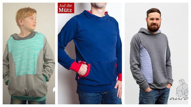 Männer - Hoodie TIM XS - XXXL Kragen + Kapuze image number 2