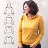Inge Hoodie mit Puffärmeln Gr. 34 -50 thumbnail number 1
