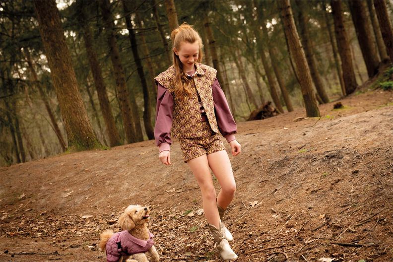 Shorts Mädchen P0523- Poppy Magazine 23 image number 4