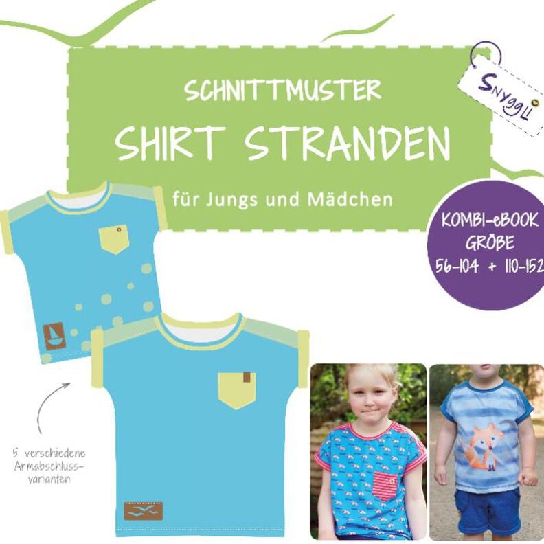Kombi-eBook Shirt Stranden Gr. 56-104 + 110-152 image number 1