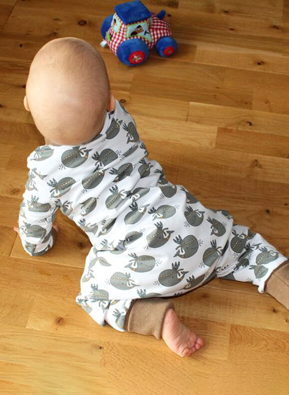 Pyjama, Overall (50-140) SIESTA Kinder Baby Schnittmuster image number 6
