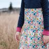 *Girls Raglan Dress* Hoodiekleid Tunika Ballonärmel  thumbnail number 3