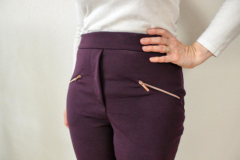 Stretchhose Petite Gianna Gr. 34-50 inkl. Beamerdatei image number 9