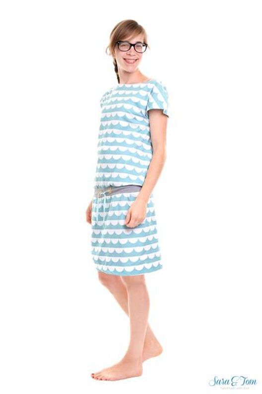 Kleid / Strandkleid "Junia", Schnittmuster  Gr. 158-46 image number 7