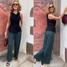 Damen Marlene Hose Weit High Waist AWAH ♥ Gr. 34-56 thumbnail number 4