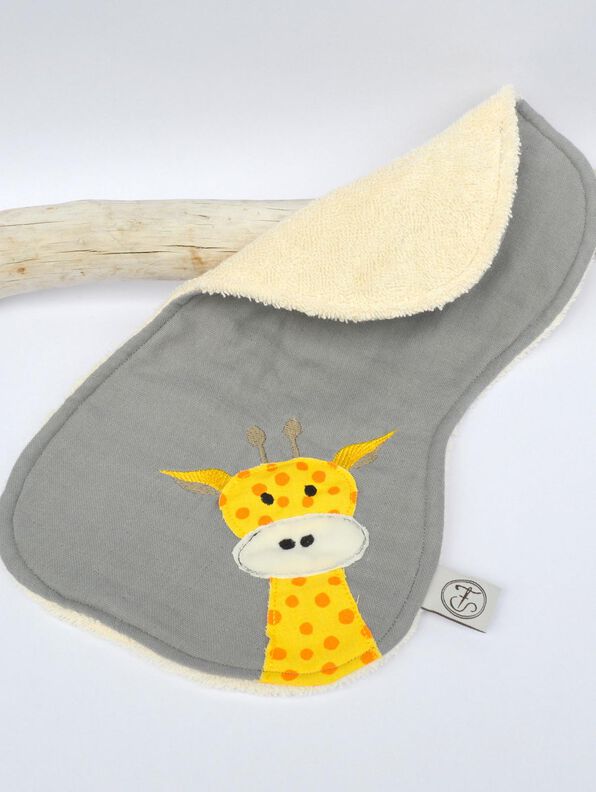 ITH Stickdatei Spucktuch Tiere Safarie 18x30cm image number 5