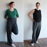 Damen Marlene Hose Weit High Waist AWAH ♥ Gr. 34-56 thumbnail number 7