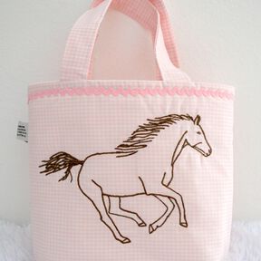 Stickdatei Pferd Kontur f&uuml;r den 13x18cm Rahmen