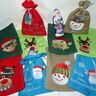 Weihnachtenssäckchen Stickdatei ITH 13x18 thumbnail number 3