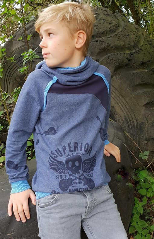 Raglan Hoodie mini MAILO Gr. 86/92-158/164 image number 3