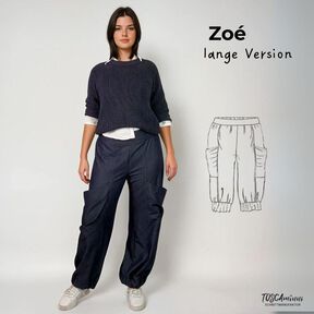 Schnittmuster Hose Damen Zoé (lange Version) Gr. 34–54