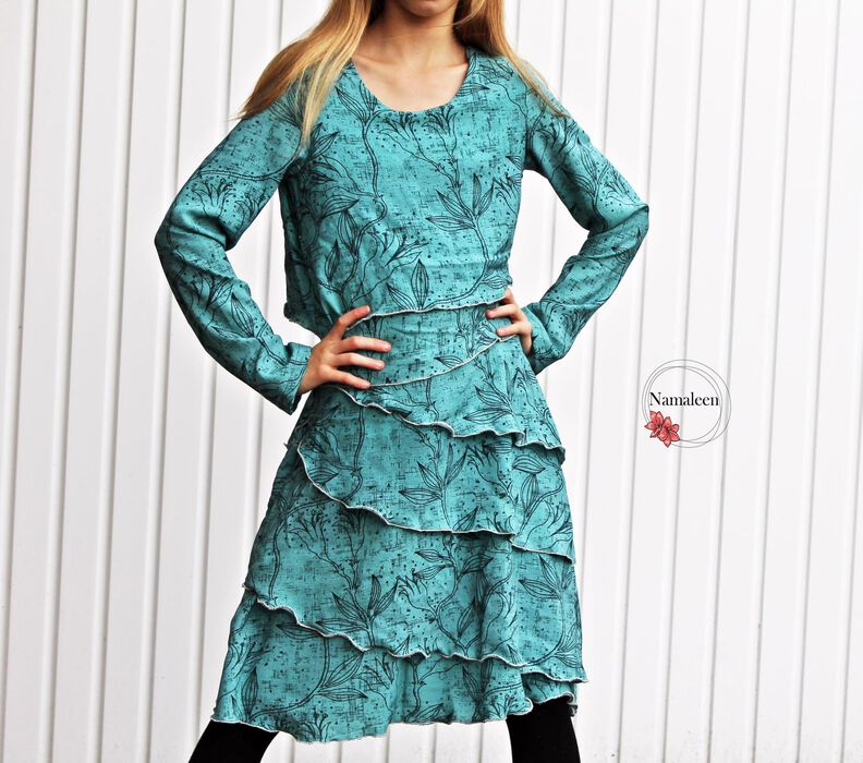 Eila Kiddy Volantkleid Gr. 110-164 image number 10