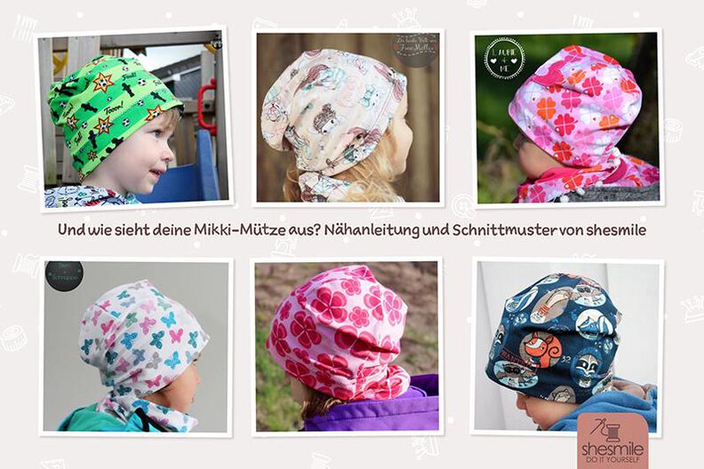 Mütze "Mikki" Frühjahr/Sommer (Nähanleitung & Schnittmuster) image number 2